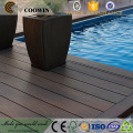 suelo impermeable al aire libre china co extrusión wpc decking